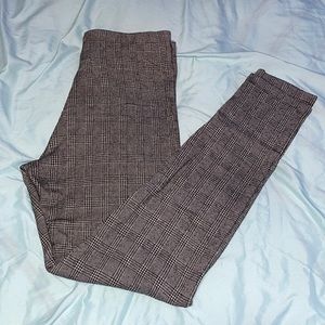 Zara Plaid Leggings